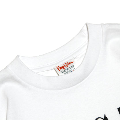PEEP GAME - Teen Spirit T-Shirt/White