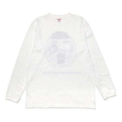 150S-TOWN X KNOW SHIT CREW X DARUMA STREET - Collab Long Sleeve T-Shirt/White