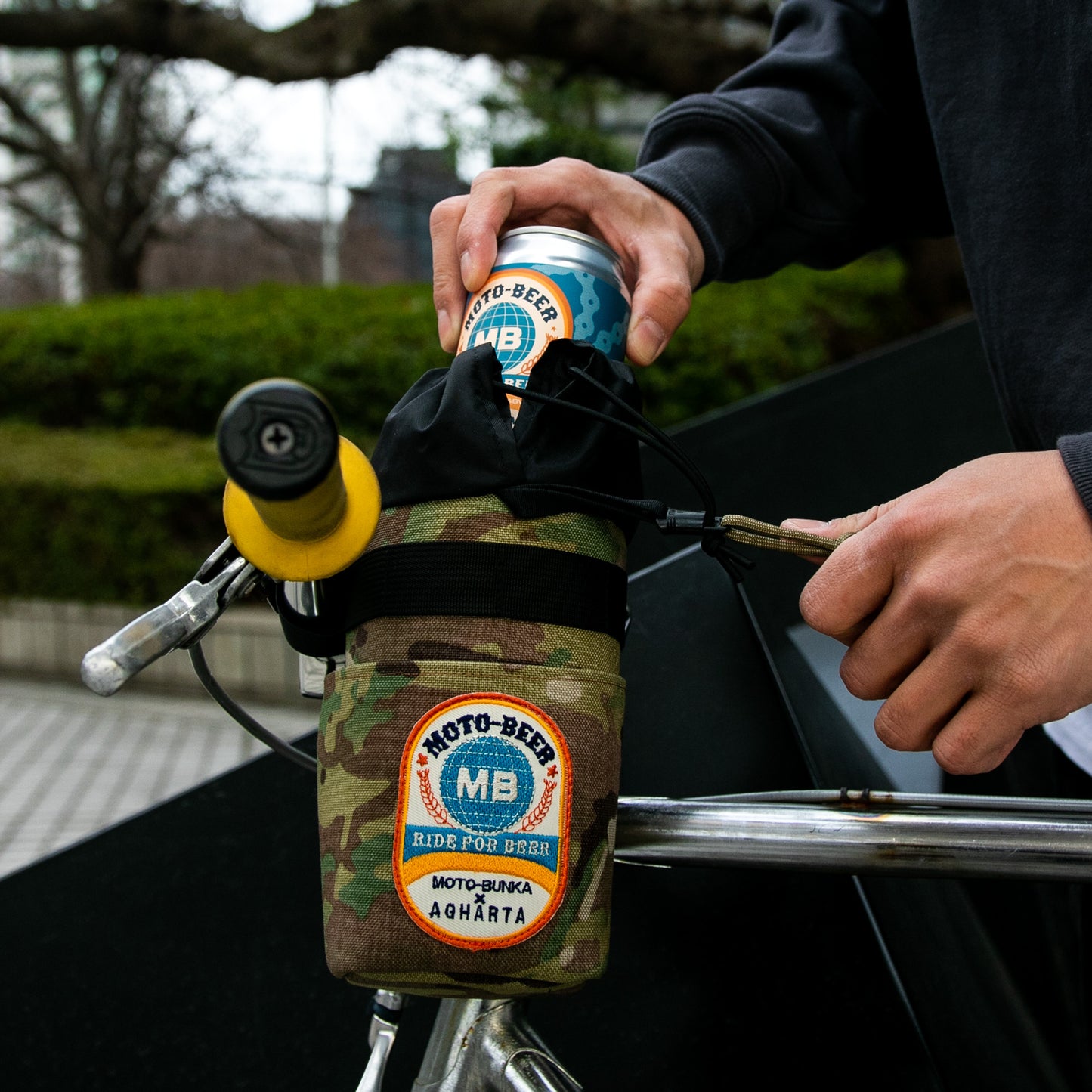 MOTO-BUNKA X AGHARTA - MB Steering Pouch